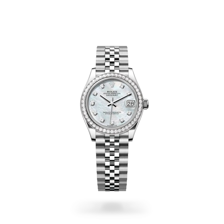 Shop the Rolex Watch M278384RBR-0008 | Clarkes Jewelers
